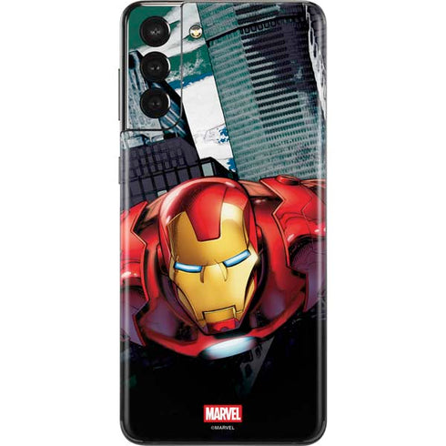 Marvel Avengers Assemble Iron Man Galaxy S21 Plus 5G Skin